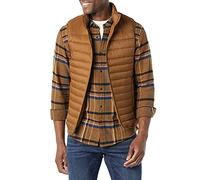 Amazon Essentials Chaleco Acolchado Ligero y Resistente al Agua para Hombre, marrón Claro, Talla XL