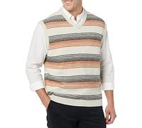 Amazon Essentials Chaleco en Lana de Cordero (Previamente Goodthreads) Hombre, Gris Pálido Degradado, M Alto