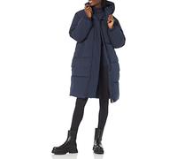 Amazon Essentials Chaqueta Acolchada Larga y de Talla Grande con Capucha (Disponible en Talla Grande) Mujer, Azul Marino, XXL