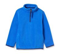 Amazon Essentials Chaqueta con Cremallera de un Cuarto de Forro Polar Niño, Azul, 8 años