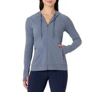 Amazon Essentials Chaqueta Deportiva con Capucha y Cremallera, Ligera, Suave y de Alto Rendimiento Mujer, Pizarra Teñido Multicolor, S