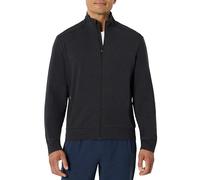 Amazon Essentials Chaqueta Deportiva con Cremallera, Ligera, Suave y de Alto Rendimiento para Gimnasio Hombre, Negro Teñido Multicolor, XXL