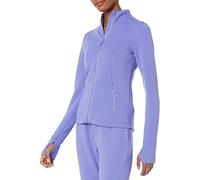 Amazon Essentials Chaqueta Deportiva con Cremallera Mujer, Morado, XL