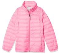 Amazon Essentials , Chaqueta Niñas, Rosa (neon flamingo pink), Small