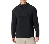 Amazon Essentials Chaqueta Tipo Anorak Deportiva, Ligera y Elástica, Tejida con Bloques de Color, para Senderismo y Correr Hombre, Negro, S