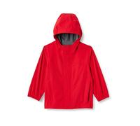 Amazon Essentials Chubasquero a Prueba de Agua Niño, Rojo Amapola Brillante, 10 años
