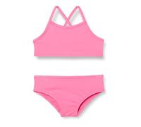 Amazon Essentials Conjunto de Bikini para niña, Color Rosa Intenso, Talla XS