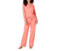 Amazon Essentials Conjunto de Pija con Camisa de Manga Larga y Pantalón Largo en Modal y Algodón Mujer