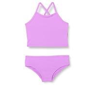 Amazon Essentials Conjunto de Tankini Niña, Lavanda Brillante, 4 años