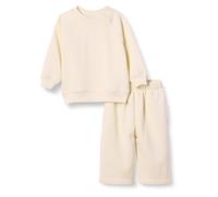 Amazon Essentials Conjunto unisex de sudadera y pantalones deportivos de rizo francés para bebé, paquete de 2, beige, prematuro