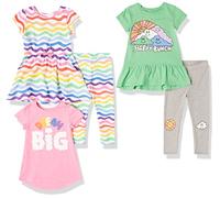 Amazon Essentials Conjuntos Personalizables con Leggings, Túnicas y Vestidos Coordinados, Ideales para Regalo (Previamente Spotted Zebra) Niña, Paquetes Múltiples