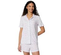 Amazon Essentials Disney - Conjunto de Pijama de Modal para Mujer, Paquete de 1, Azul Claro Princess Signature, Talla XXS