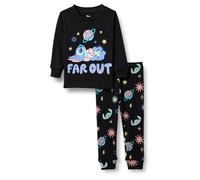 Amazon Essentials Disney Conjuntos de pijama ajustado Bebé Niño, Espacio de Stitch, 24 meses