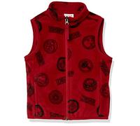 Amazon Essentials Disney | Marvel | Star Wars Chalecos de Forro Polar Niño, Marvel Logo, 11-12 años