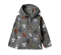 Amazon Essentials Disney | Marvel | Star Wars Chaqueta de Forro Polar con Capucha y Cremallera Completa Niño, Star Wars Darth Vader, 4 años
