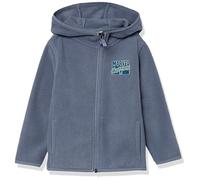 Amazon Essentials Disney | Marvel | Star Wars Chaqueta de Forro Polar con Capucha y Cremallera Completa Niño, Marvel Comic Logo, 8 años