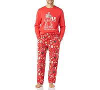 Amazon Essentials Disney | Marvel | Star Wars Conjunto de Pijama en Franela Hombre, Star Wars Holiday - Mens, M