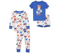 Amazon Essentials Disney | Marvel | Star Wars Conjunto de Pijama Niña, Minnie Bows, 8 años