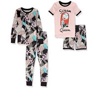Amazon Essentials Disney | Marvel | Star Wars Conjunto de Pijama Niña, Nightmare Scream Queen, 6-7 años