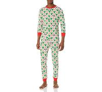 Amazon Essentials Disney | Marvel | Star Wars Conjuntos de pijama ajustado Hombre, Mickey Holiday - Mens Snug-fit, M