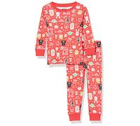 Amazon Essentials Disney | Marvel | Star Wars Conjuntos de Pijama Ceñidos de Algodón Bebé Niño, Star Wars Holiday - Baby And Kids, 18 meses