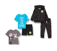 Amazon Essentials Disney | Marvel | Star Wars Conjuntos Niño, Pack de 5, Nightmare Santa Jack, 8 años
