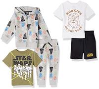 Amazon Essentials Disney | Marvel | Star Wars Conjuntos Niño, Pack de 5, Star Wars Wookiee, 11-12 años