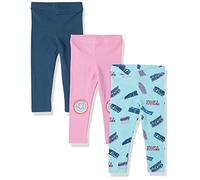 Amazon Essentials Disney | Marvel | Star Wars | Frozen | Princess Leggings Niña, Pack de 3, Marvel Heroes, 5 años