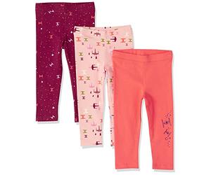 Amazon Essentials Disney | Marvel | Star Wars | Frozen | Princess Leggings Niña, Pack de 3, Naves de Star Wars, 10 años