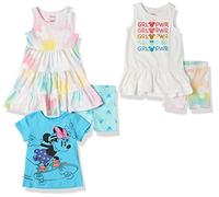 Amazon Essentials Disney | Marvel | Star Wars | Frozen | Princess Piezas para Combinar Niña, Pack de 5, Minnie Skater, 11-12 años