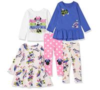 Amazon Essentials Disney | Marvel | Star Wars | Frozen | Princess Piezas para Combinar Niña, Pack de 5, Minnie and Daisy, 4 años