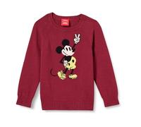 Amazon Essentials Disney | Marvel | Star Wars Jerséis con cuello redondo Niño, Happy Mickey - Boys, 11-12 años