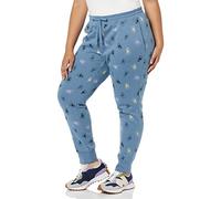 Amazon Essentials Disney | Marvel | Star Wars Pantalón de Chándal Tipo Jogger de Forro Polar y Tejido de Rizo Francés Mujer, Marvel Black Panther, S