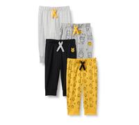 Amazon Essentials Disney | Marvel | Star Wars Pantalones Bebé Niño, Pack de 4, Oh Bother de Winnie The Pooh, 3-6 meses
