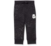 Amazon Essentials Disney | Marvel | Star Wars Pantalones Jogger de Forro Polar con Bolsillo con Cremallera (Previamente Spotted Zebra) Niño, Star Wars Space, 3 años