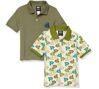 Amazon Essentials Disney | Marvel | Star Wars Polos de piqué de Manga Corta Niño, Pack de 2, Star Wars Darth Vader, 10 años