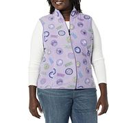 Amazon Essentials Disney | Marvel | Star Wars | Princess Chalecos de Forro Polar Mujer, Marvel Logo, S