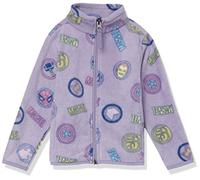 Amazon Essentials Disney | Marvel | Star Wars | Princess Chaqueta de Forro Polar con Cremallera Completa y Cuello Perkins Niña, Marvel Logo, 6-7 años