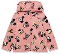 Amazon Essentials Disney | Marvel | Star Wars | Princess Chaquetas de Forro Polar con Capucha y Cremallera Completa Niña, Minnie Y Sus Amigos, 8 años