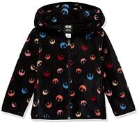 Amazon Essentials Disney | Marvel | Star Wars | Princess Chaquetas de Forro Polar con Capucha y Cremallera Completa Niña, Star Wars Rebelde, 11-12 años