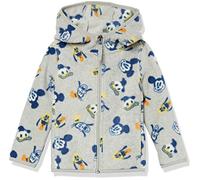 Amazon Essentials Disney | Marvel | Star Wars | Princess Chaquetas de Forro Polar con Capucha y Cremallera Completa Niña, Mickey Y Sus Amigos, 2 años