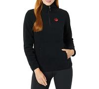 Amazon Essentials Disney | Marvel | Star Wars | Princess Chaquetas de forro polar con cuello perkins y cremallera de un cuarto Mujer, Star Wars Rebel Logo, L
