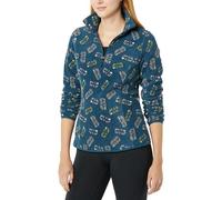 Amazon Essentials Disney | Marvel | Star Wars | Princess Chaquetas de Forro Polar con Cuello Perkins y Cremallera de un Cuarto Mujer, Logotipo de Star Wars, S