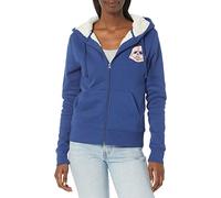 Amazon Essentials Disney | Marvel | Star Wars | Princess Sudadera con Capucha y Cremallera Completa de Forro Polar Mujer, Star Wars Darth, XXL