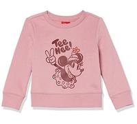 Amazon Essentials Disney | Marvel | Star Wars | Princess Sudadera de forro polar con cuello redondo y sin cierre Niña, Minnie Peace - Girls, 8 años