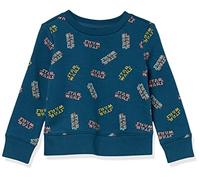 Amazon Essentials Disney | Marvel | Star Wars | Princess Sudadera de Forro Polar con Cuello Redondo y sin Cierre Niña, Logotipo de Star Wars, 6-7 años
