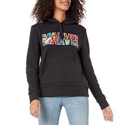 Amazon Essentials Disney | Marvel | Star Wars | Princess Sudaderas de forro polar con capucha (disponible en tallas grandes) Mujer, Logotipo de Personaje de Marvel, 3XL Grande