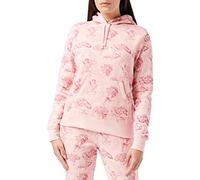 Amazon Essentials Disney | Marvel | Star Wars | Princess Sudaderas de Forro Polar con Capucha (Disponible en Tallas Grandes) Mujer, Rosa Los Vengadores de Marvel, S