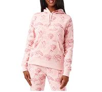 Amazon Essentials Disney | Marvel | Star Wars | Princess Sudaderas de Forro Polar con Capucha (Disponible en Tallas Grandes) Mujer, Rosa/Marvel Spiderman, 6XL Grande