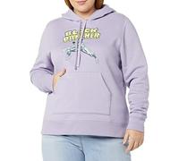 Amazon Essentials Disney | Marvel | Star Wars | Princess Sudaderas de Forro Polar con Capucha (Disponible en Tallas Grandes) Mujer, Marvel Black Panther, XXL Grande